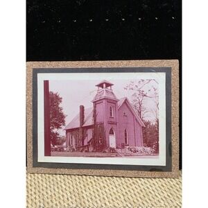 Vintage Photo Ivy Covered Brick‎ Church Gothic Revival Architecture 1940s-50s